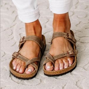Birkenstock Mayari Oiled Tobacco Sandal